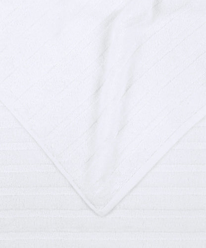 Quick Dry 2 Pc Hand Towel, White|400 GSM Cotton