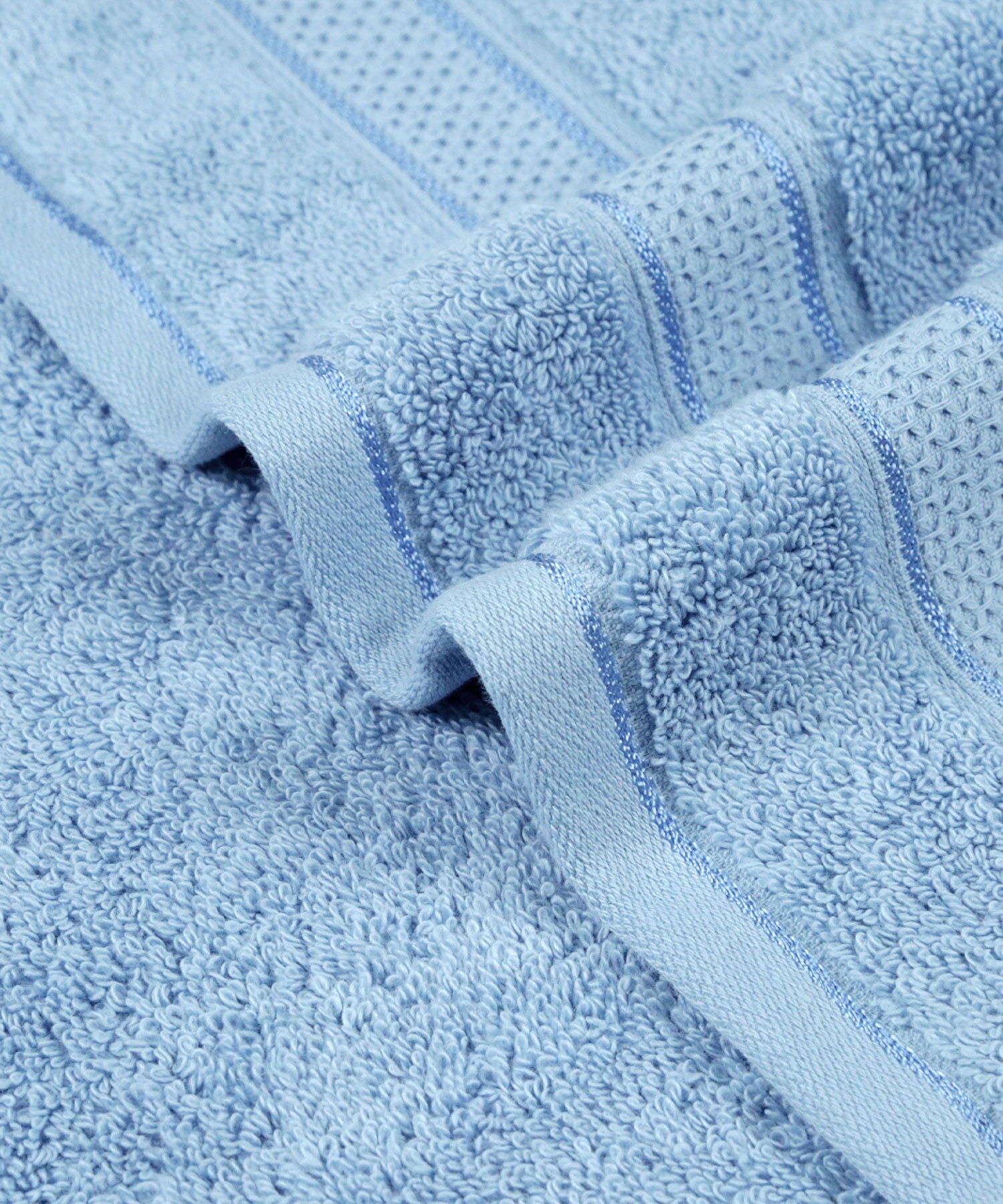 Indulgence 2Pc Hand Towel, Bora Blue|600 GSM Cotton