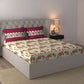 Celebration Queen Bedsheet Set, Ruhani Majenta | 144 TC Cotton| 2 Pillow Covers
