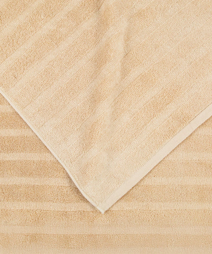 Quick Dry 3 Pc Wash Towel, Beige|400 GSM Cotton