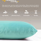 Everyday Solid Single Cushion, 250 GSM, 40 cm x 40 cm, Manor Green