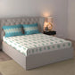 Celebration Queen Bedsheet Set, Saanjh Teal | 144 TC Cotton| 2 Pillow Covers