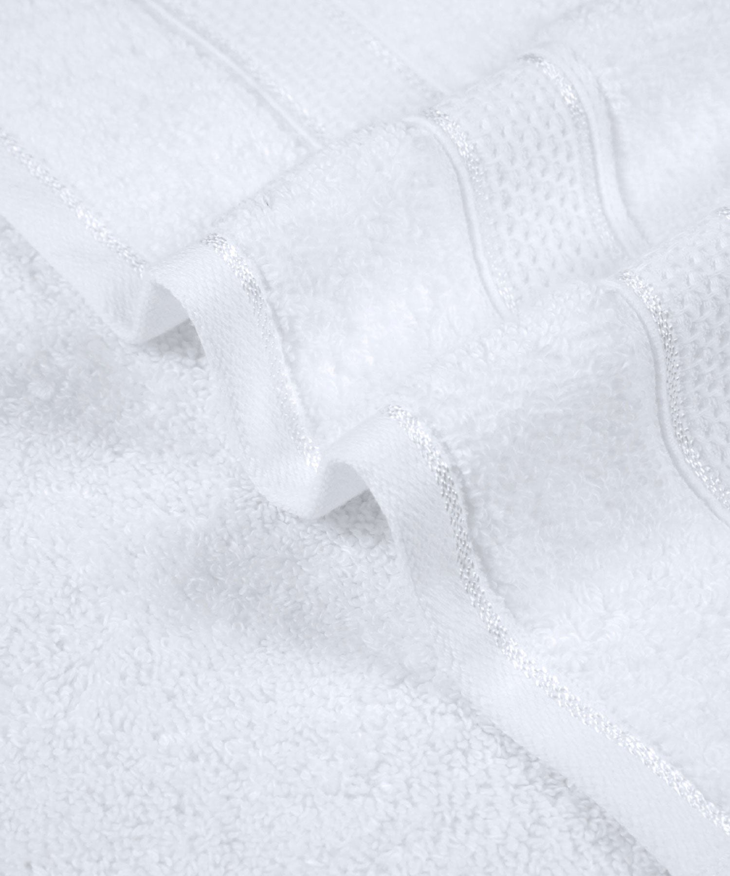 Indulgence 2Pc Hand Towel, Bright White|600 GSM Cotton