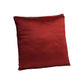 Everyday Solid Single Cushion, 250 GSM, 40 cm x 40 cm, Passion Red