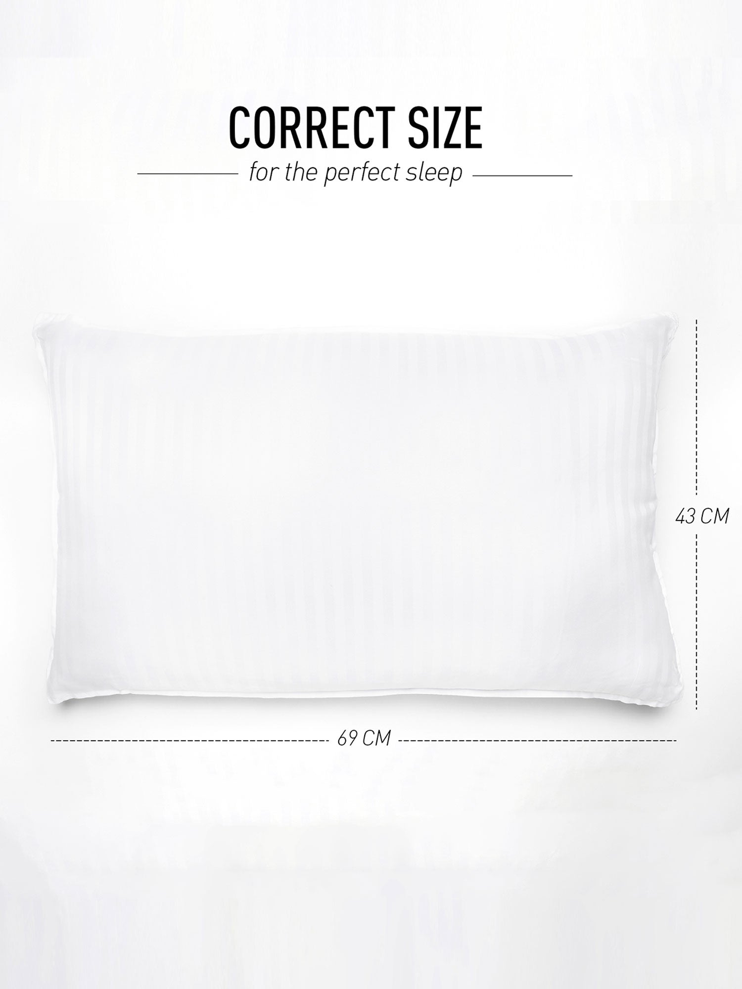 Urban Comfort Pillow Pack Of 2 43Cmx69Cm