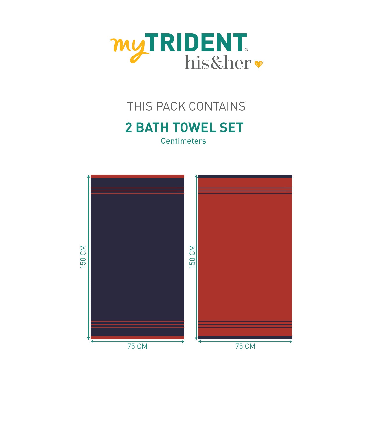 2 Bath Towels ₹1439/-