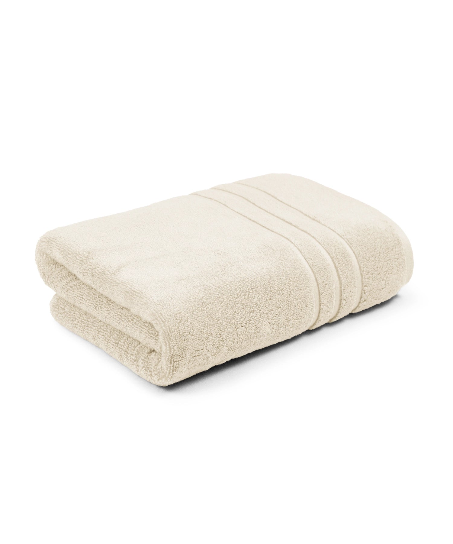 Luxe Home 1Pc Bath Towel, Lamb's Wool| 600 GSM Cotton Bamboo