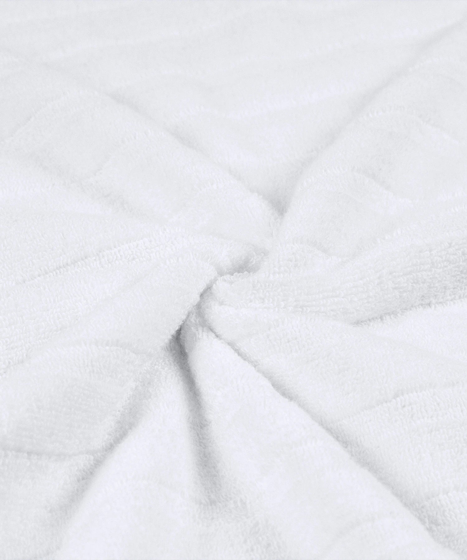 Quick Dry 2 Pc Hand Towel, White|400 GSM Cotton