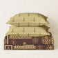 Home Essential Royal Bloom Queen Bedsheet Set, Mirabella Ochre | 144TC Cotton| 2 Pillow Covers
