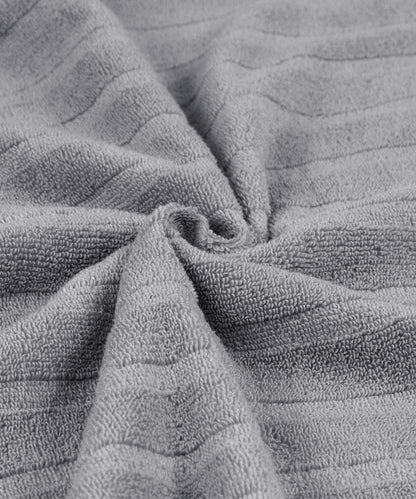 Quick Dry 2 Pc Hand Towel, Charcoal Grey|400 GSM Cotton