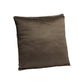 Everyday Solid Single Cushion, 250 GSM, 40 cm x 40 cm, Walnut