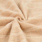 Quick Dry 3 Pc Wash Towel, Beige|400 GSM Cotton