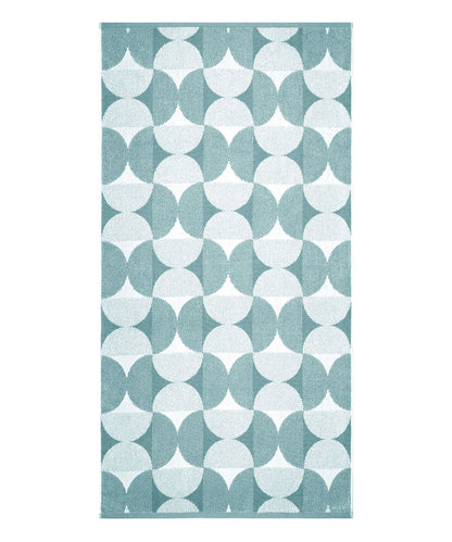 Finesse Fashion Bath Towel, 600 GSM, Cotton Rich, Mineral Blue
