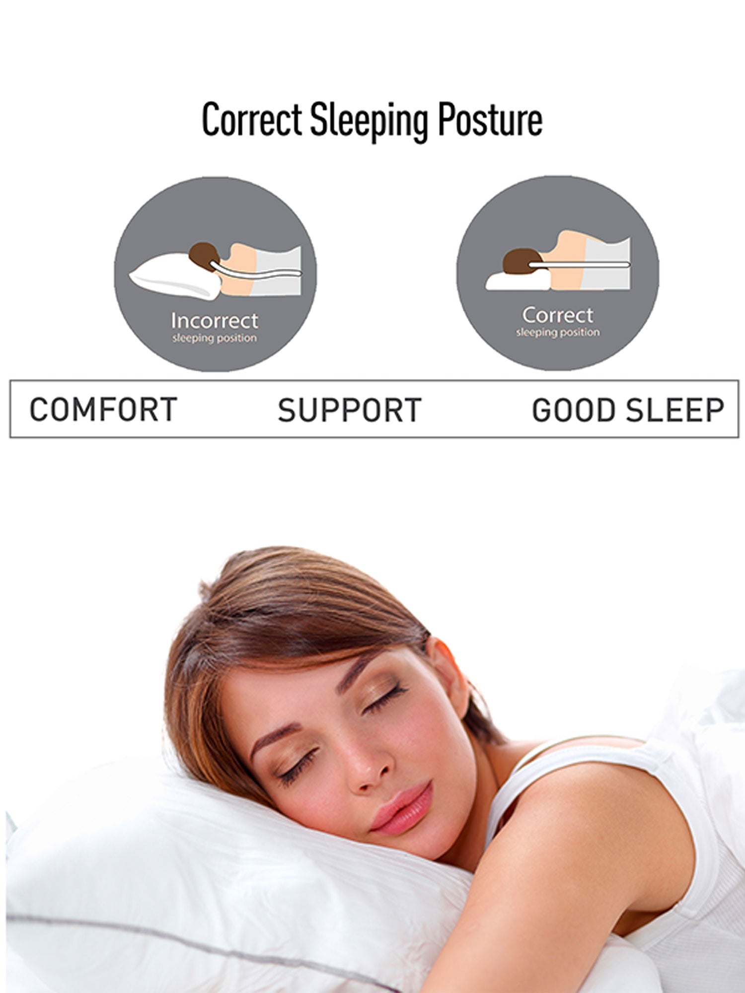 Urban Comfort Pillow Pack Of 2 43Cmx69Cm