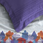 Classic Prakriti King Bedsheet Set, Taran|210 TC Cotton|2 Pillow Covers
