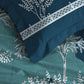 Classic Prakriti King Bedsheet Set, Vayu|210 TC Cotton|2 Pillow Covers