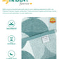 Finesse Fashion Bath Towel, 600 GSM, Cotton Rich, Mineral Blue