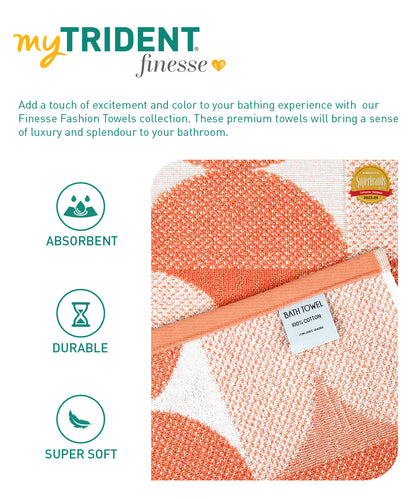 Finesse Fashion Bath Towel, Muted Clay|600 GSM Cotton