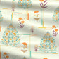 Home Essential Royal Bloom Queen Bedsheet Set, Gilded Dream Orange| 144TC Cotton| 2 Pillow Covers