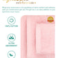 Celebration Powder Pink 4Pc Set Towel Gift Set, 450 Gsm, 100% Cotton, Solid