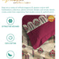 Celebration Queen Bedsheet Set, Ruhani Majenta | 144 TC Cotton| 2 Pillow Covers