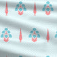 Home Essential Royal Bloom Queen Bedsheet Set, Raya Blue| 144TC Cotton| 2 Pillow Covers