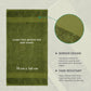 Urban Comfort Bath Towel, Olive| 450 GSM Cotton