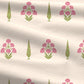 Home Essential Royal Bloom Queen Bedsheet Set, Raya Pink| 144TC Cotton| 2 Pillow Covers