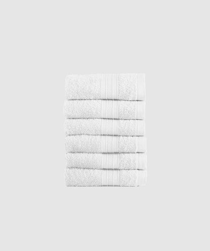 6Pc Face Towel Set