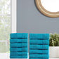 12Pc Face Towel Set