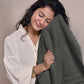Luxury 2 PC Bath Towel Set, Charcoal