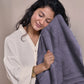 Luxury 6 Pc Towel set, 625 GSM, Antimicrobial, Premium Cotton, Purple