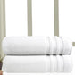 Luxury 2Pc Bath Towel Set , 625 Gsm,White