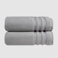 Luxury 2Pc Bath Towel Set , 625 Gsm, Grey