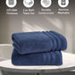 Luxury 2 PC Bath Towel Set, Navy