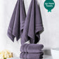 Luxury 4 Piece Hand Towels, 625 Gsm, Purple Ash