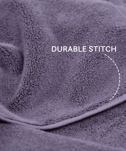 Luxury 4 Piece Hand Towels, 625 Gsm, Purple Ash