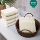 Luxury 6 PC Face Towel Set, Linen