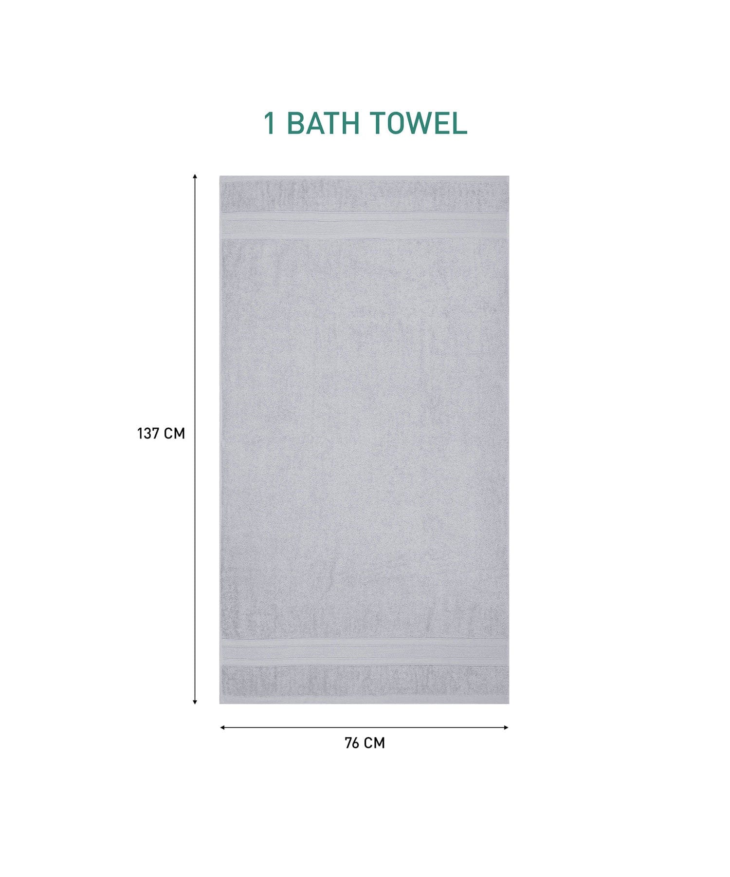 1Pc Bath Towel