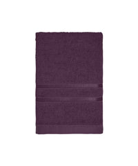 Comfort Living 2Pc Hand Towel ,400 Gsm, Quickly Dry, Black Current