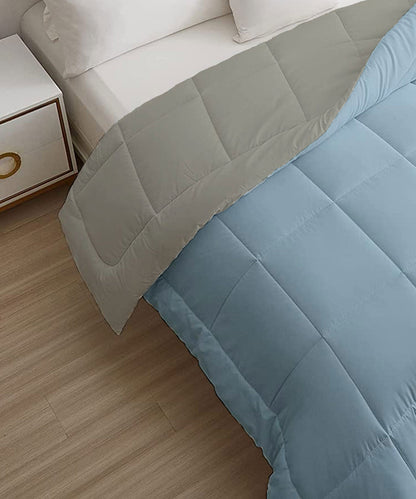 Comfort Living Single Comforter 120 GSM, Blue Fog