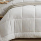 Soft Comfort Single AC Comforter, 200 GSM, Micro Polyester, White Frost