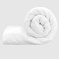 Soft Comfort Single AC Comforter, 200 GSM, Micro Polyester, White Frost
