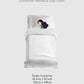 Soft Comfort Single AC Comforter, 200 GSM, Micro Polyester, White Frost