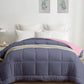 Soft Comfort Double Comforter, 200 GSM, Micro Polyester, Rose Dust