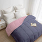 Soft Comfort Double Comforter, 200 GSM, Micro Polyester, Rose Dust