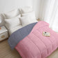 Soft Comfort Double Comforter, 200 GSM, Micro Polyester, Rose Dust