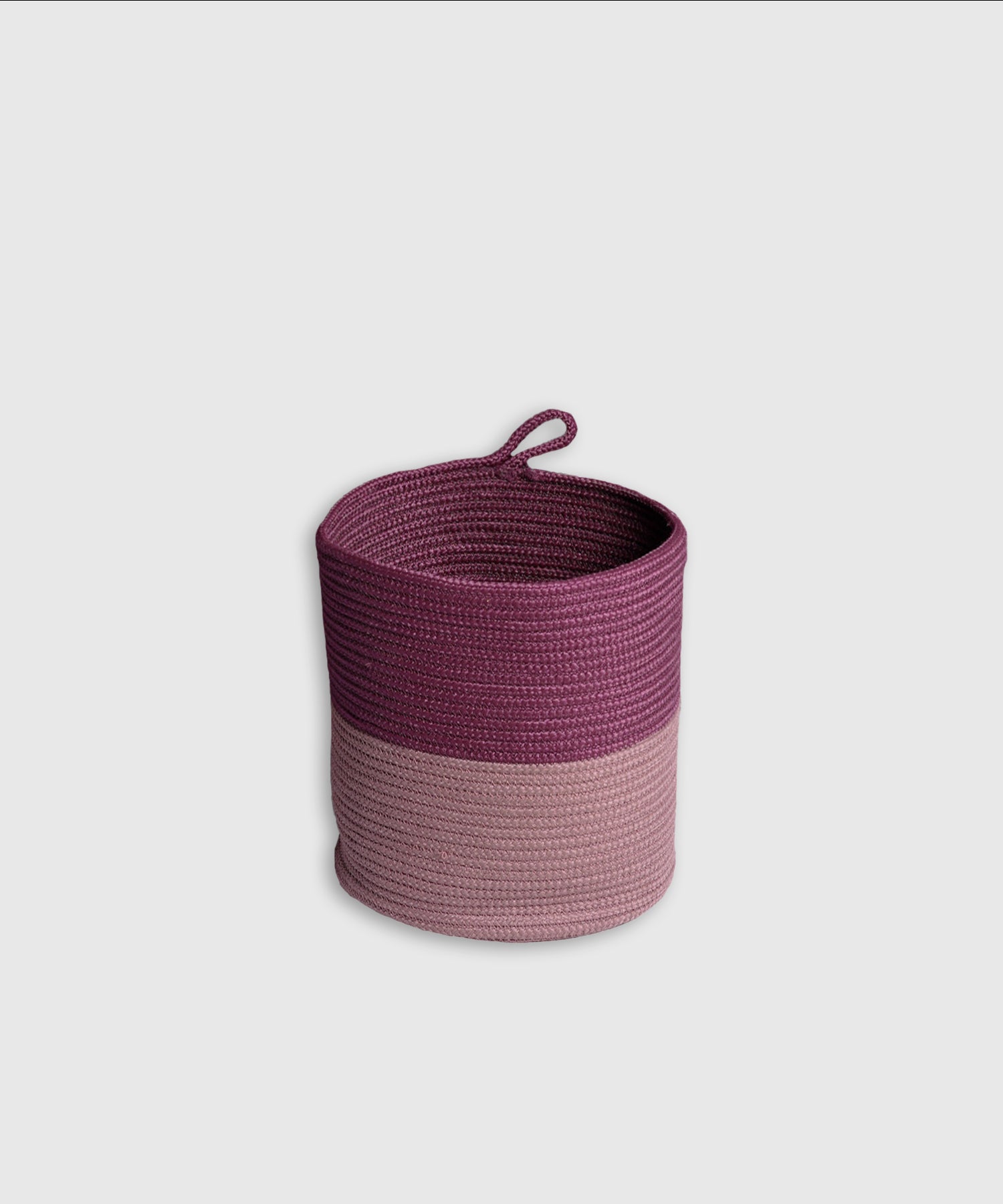 Classic 1 PC Medium Laundry Basket, Maroon| 100 % Poly Propylene