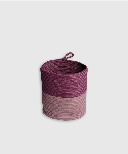 Classic 1 PC Medium Laundry Basket, Maroon| 100 % Poly Propylene