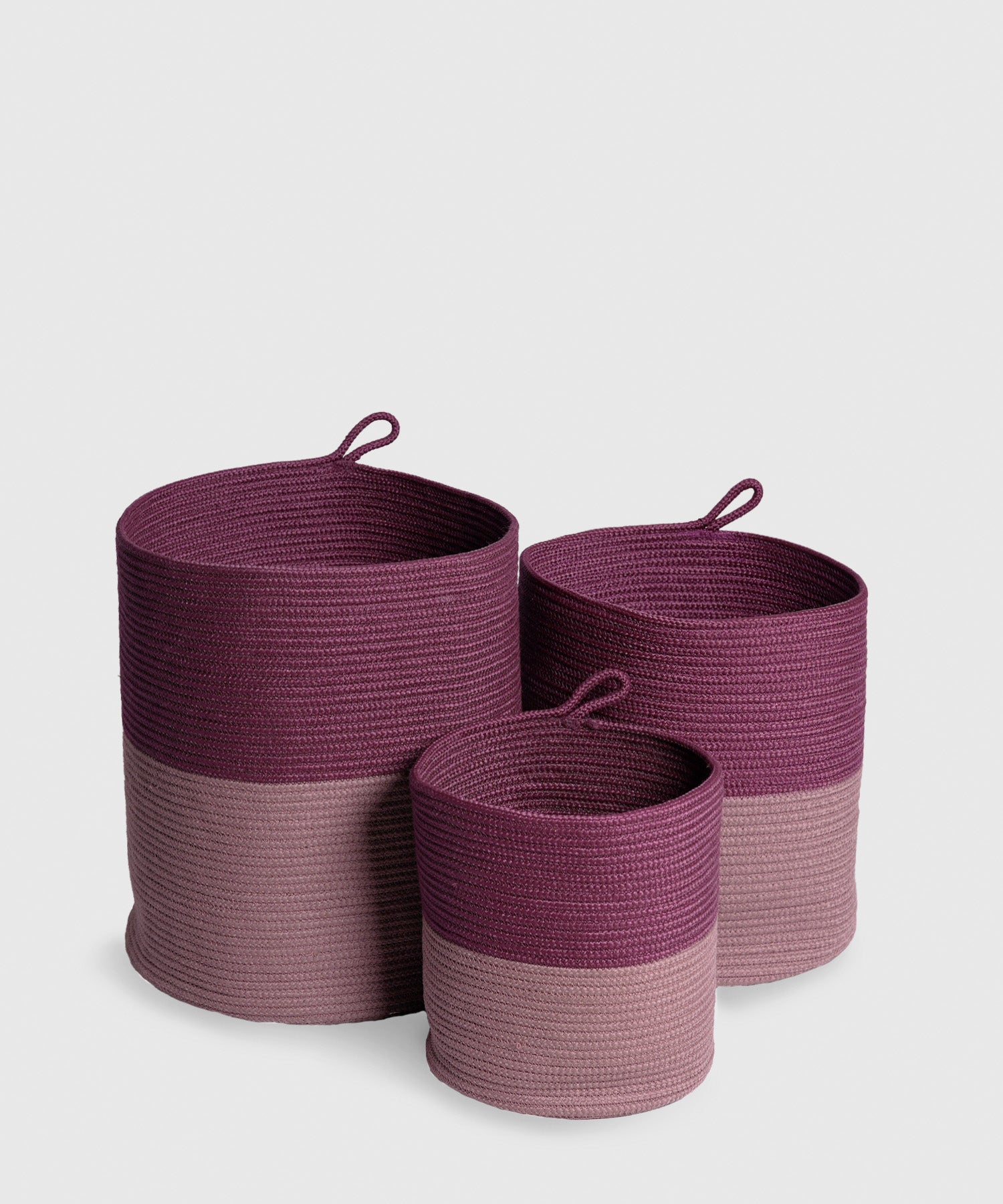 Classic 1 PC Medium Laundry Basket, Maroon| 100 % Poly Propylene